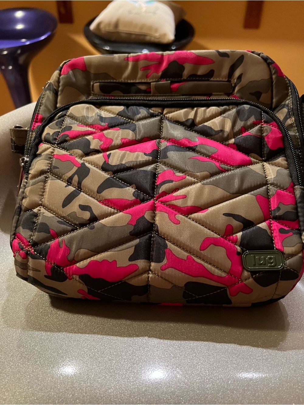 Lug Ranger 2 Crossbody Bag in Camo Orchid NWT